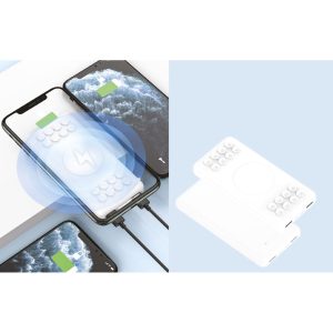 Promosyon Powerbank 10000 mAh Wireless Mobil Şarj Cihazı 7465 eşantiyon logo baskılı reklam ve tanıtım ürünü