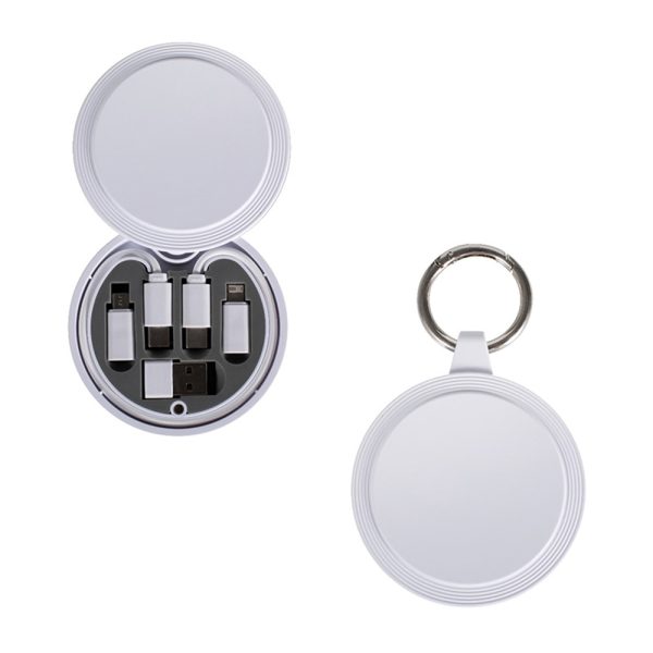 Promosyon Adaptör Kablo Seti 7515 eşantiyon logo baskılı reklam ve tanıtım ürünü